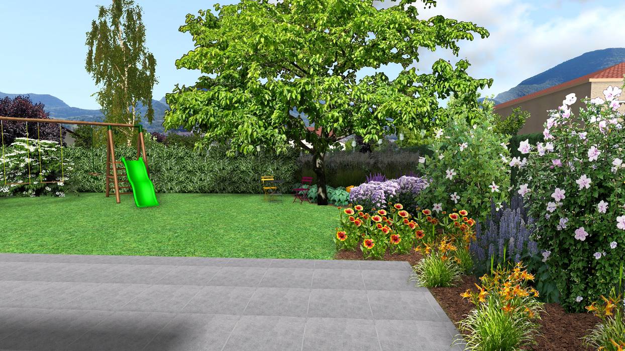 Taman Modern Oleh Anthemis Bureau D Etude Paysage Modern Homify