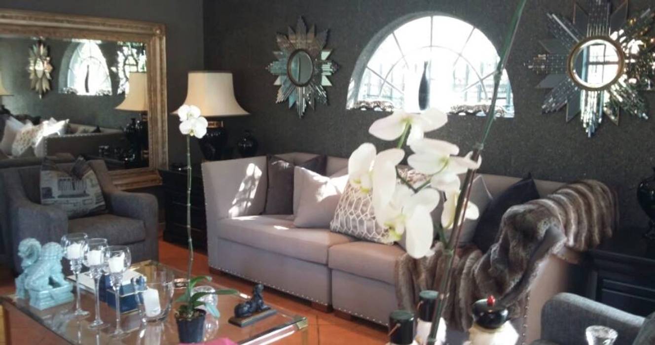 Grey House CKW Lifestyle Associates PTY Ltd Eclectic style living room