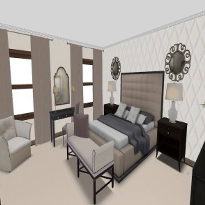 Main Bedroom Dainfern CKW Lifestyle Associates PTY Ltd