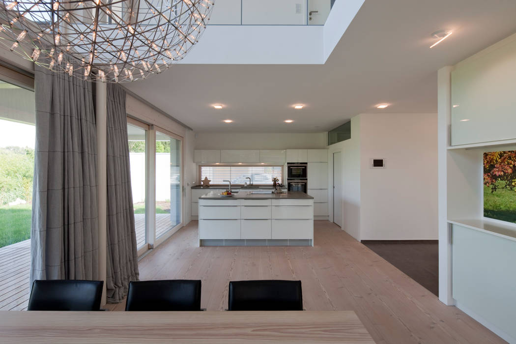 Privates Wohnhaus in der Pfalz, pur natur pur natur Modern Living Room