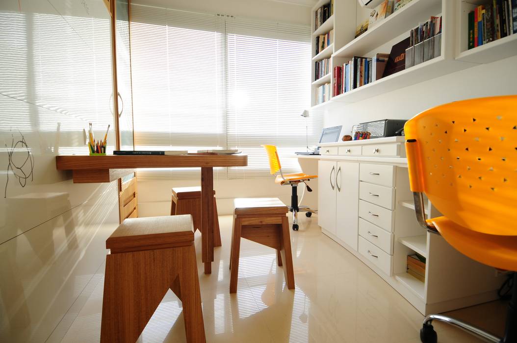 Apartamento Rio Branco., João Linck | Arquitetura João Linck | Arquitetura Modern study/office