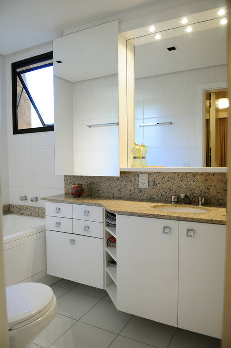 Apartamento Rio Branco., João Linck | Arquitetura João Linck | Arquitetura Modern bathroom