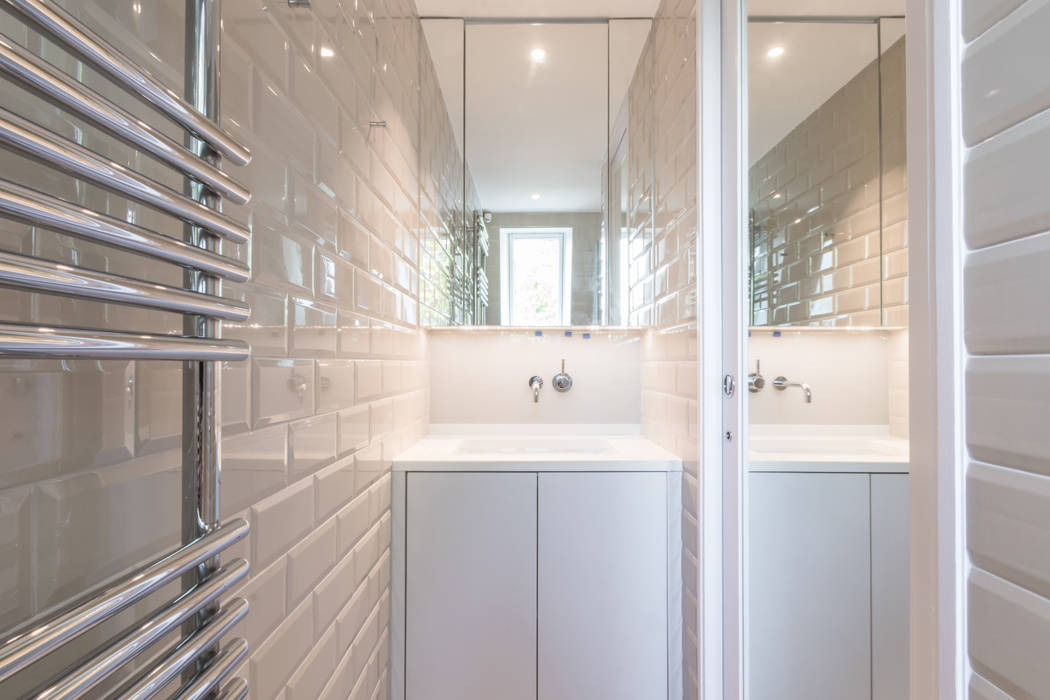 Modern flat – Loft Extension and Renovation, Fulham, SW6, TOTUS TOTUS Modern bathroom