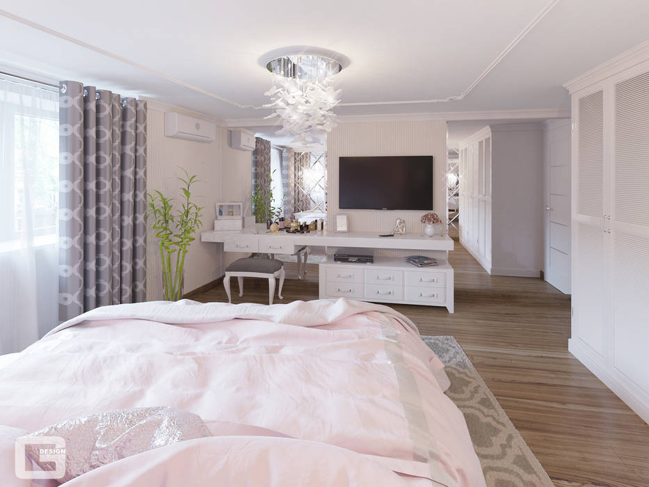 Квартира для творческой семьи, Giovani Design Studio Giovani Design Studio Eclectic style bedroom