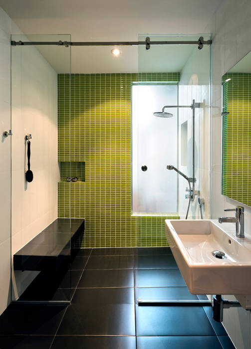 Mi Casita : Carmen's, KUBE architecture KUBE architecture Modern bathroom