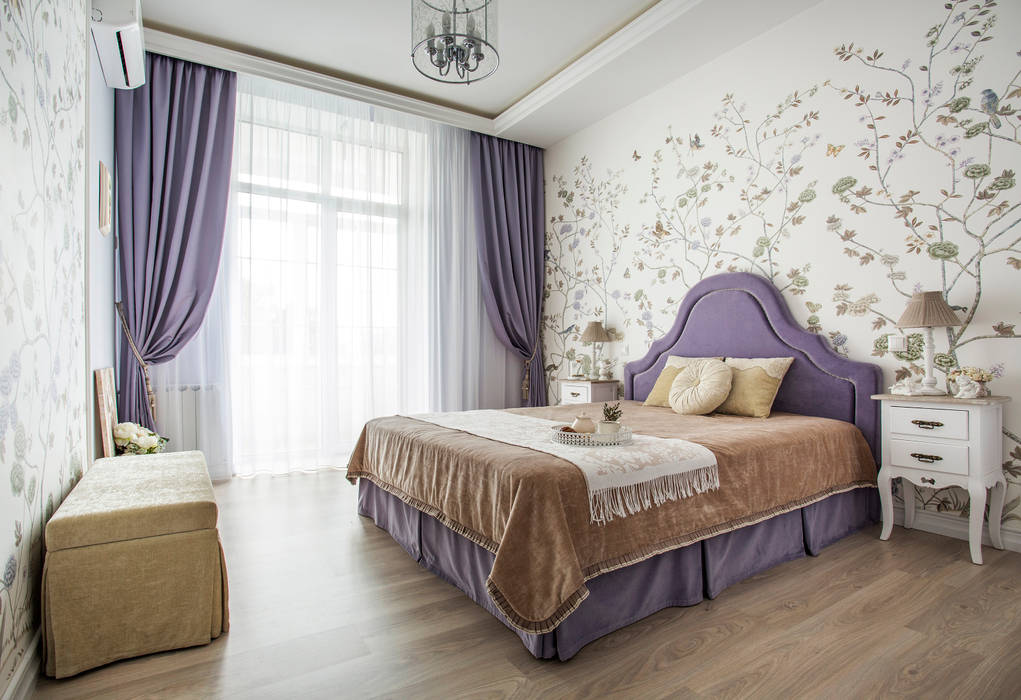 Пастила, Дизайнер Светлана Юркова Дизайнер Светлана Юркова Classic style bedroom