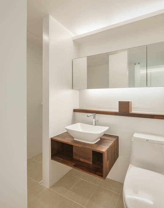 신당동 아파트 인테리어, 서가 건축사사무소 서가 건축사사무소 Modern bathroom