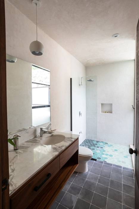 Casa del Limonero, Taller Estilo Arquitectura Taller Estilo Arquitectura Modern style bathrooms Marble