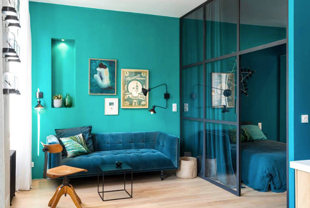 Blue Velvet, Insides Insides Eclectische woonkamers