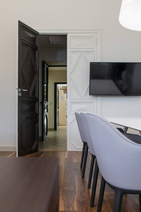 Cuir, Cuivre & Cognac, Insides Insides Bureau moderne Beige