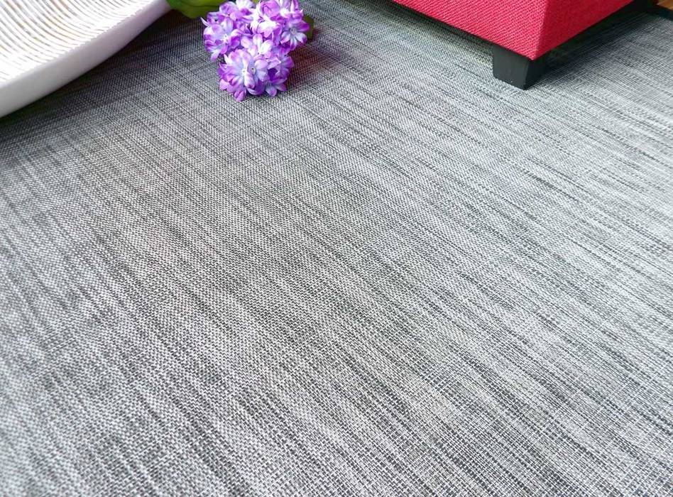 Vinilo y color: las posibilidades decorativas de las alfombras de vinilo, latiendawapa latiendawapa Living room Synthetic Brown Accessories & decoration