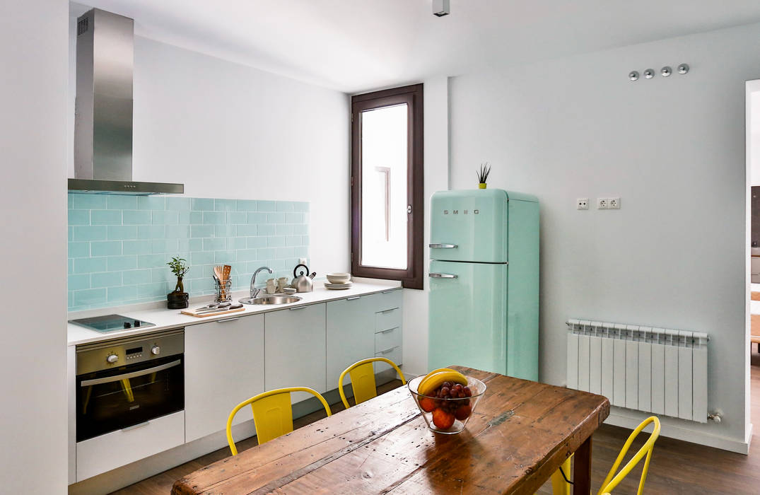 Apartamento Calatrava 1, StudioBMK StudioBMK Cucina in stile scandinavo