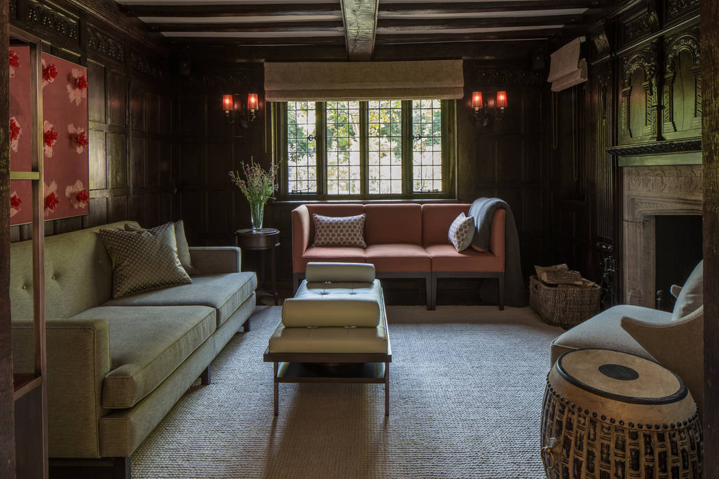 Richmond - Snug or Family Room Eclectic style living room by Roselind Wilson Design Eclectic