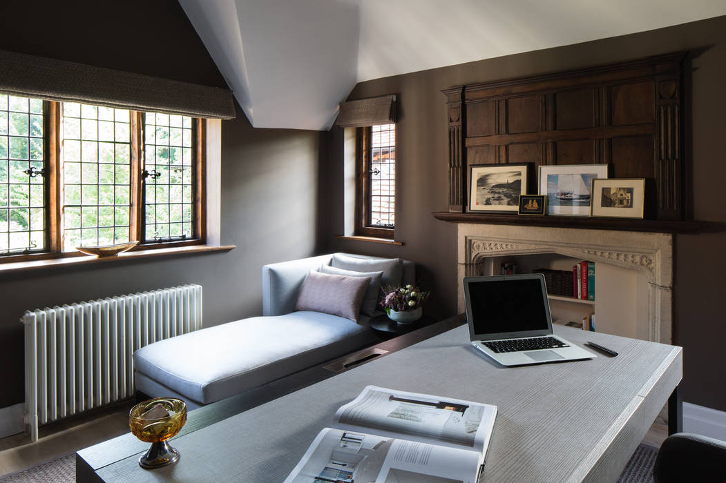 Richmond - Study / Office Eclectic style study/office by Roselind Wilson Design Eclectic