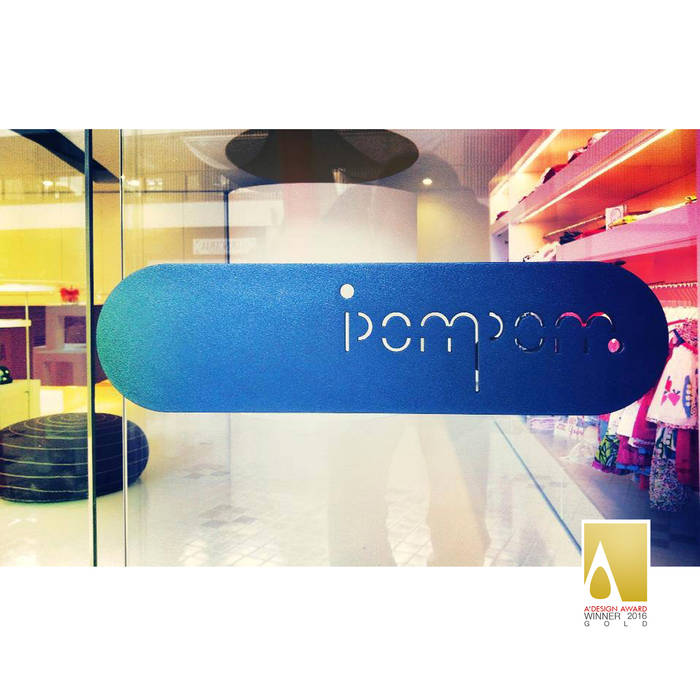 Pom Pom – Loja de roupa de criança, architektengroep roderveld architektengroep roderveld Bedrijfsruimten Kantoor- & winkelruimten