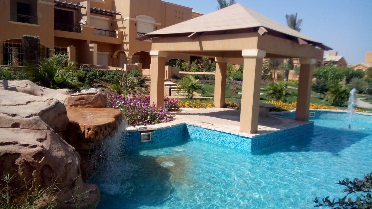 ديار بارك - القاهرة الجديدة, Alnada Landscaping Alnada Landscaping Minimalist style garden