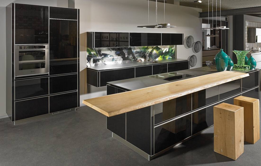 KOW Hausfair ALNO AG , ALNO North America ALNO North America Modern kitchen Cabinets & shelves