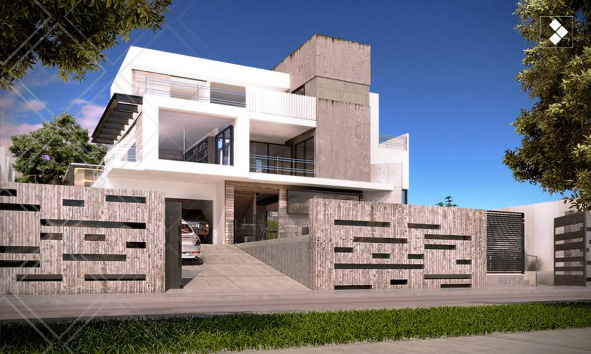 Casa Cumbres, CDR CONSTRUCTORA CDR CONSTRUCTORA Nowoczesne domy