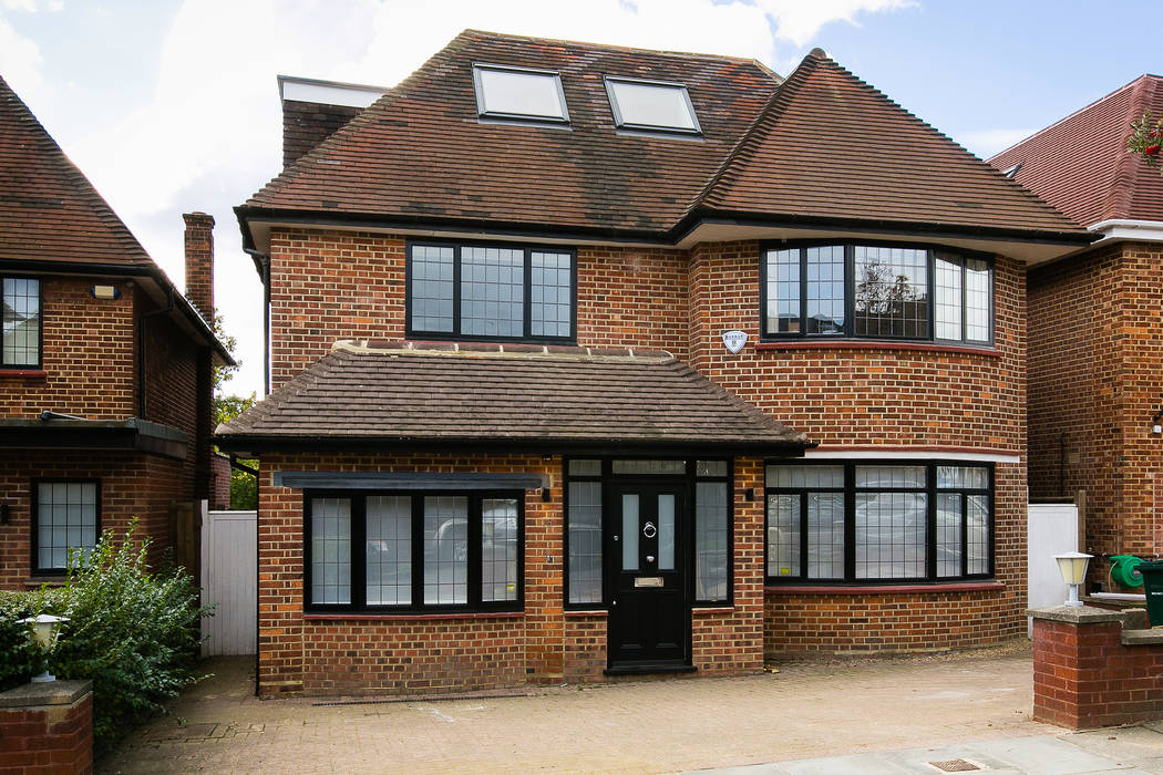 front of the house - after POWER 2 BUILD LTD