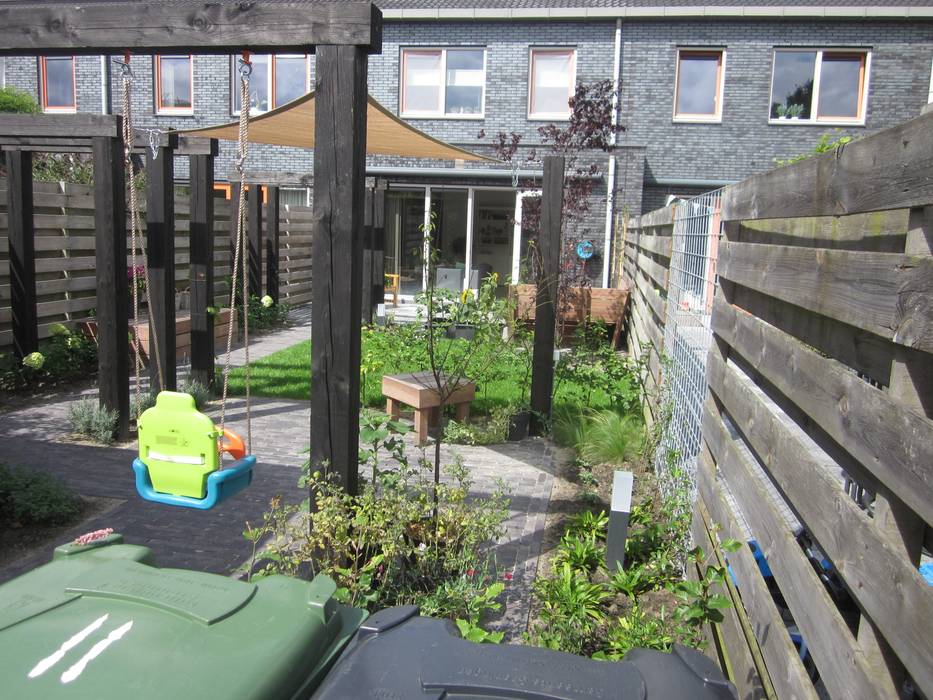 Moderne leeftuin in de stad Groningen, Van Dijk Tuinen Groningen Van Dijk Tuinen Groningen Modern garden