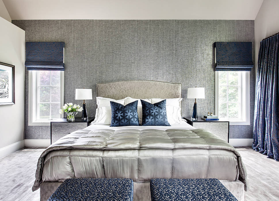 Clean design modern yatak odası homify