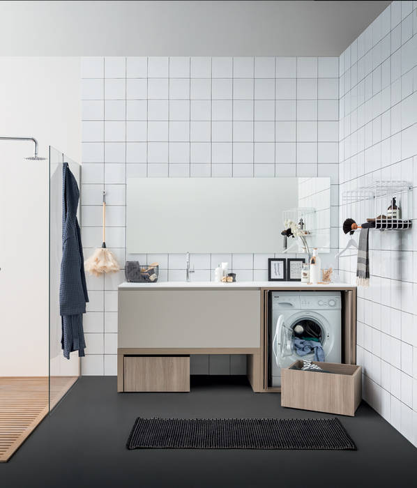 Acqua e sapone, BIREX BIREX 現代浴室設計點子、靈感&圖片 廁所