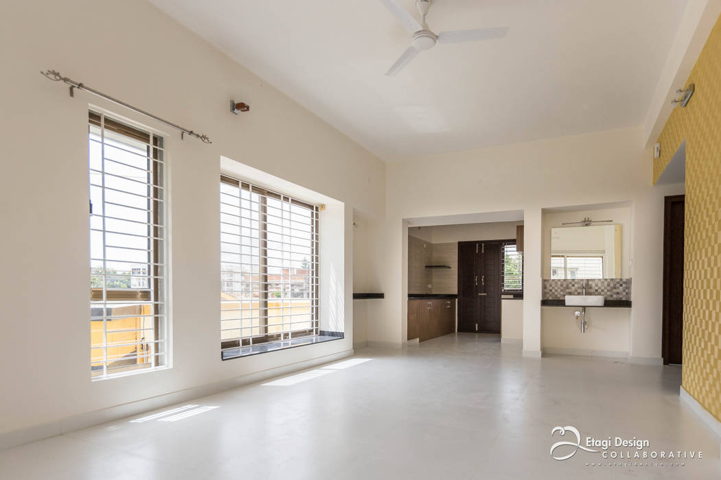 Rekha Raju Residence, Etagi Design Collaborative Etagi Design Collaborative Modern dining room