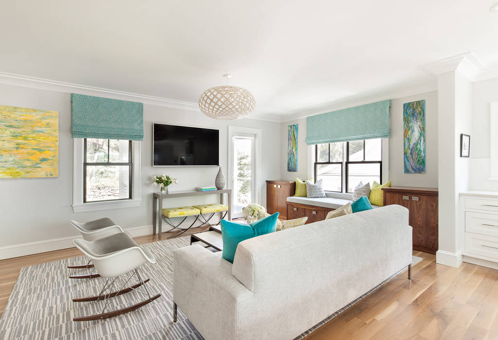 Clean Design Salones de estilo moderno