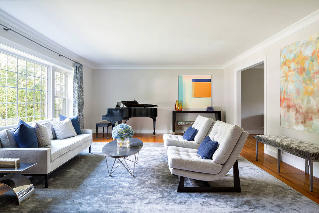 Living Spaces, Clean Design Clean Design Ruang Keluarga Modern
