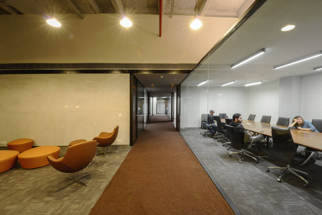 Oficinas CS, pmasceroarquitectura pmasceroarquitectura Modern study/office Concrete