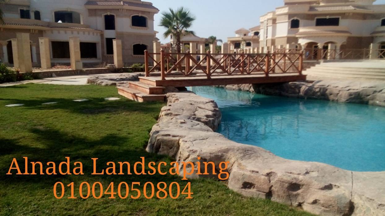 Royal Lagoon - new Cairo, Alnada Landscaping Alnada Landscaping منتجع اكسسوارات المسابح والمنتجعات