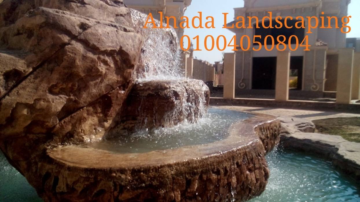 Royal Lagoon - new Cairo, Alnada Landscaping Alnada Landscaping Giardino tropicale Piscine & Biolaghi