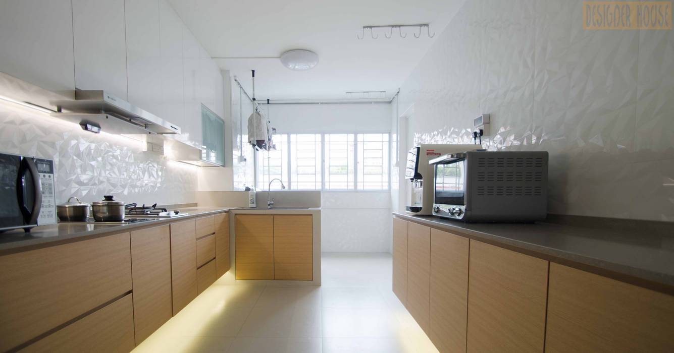 Potong Pasir Renovation, Designer House Designer House Minimalist kitchen