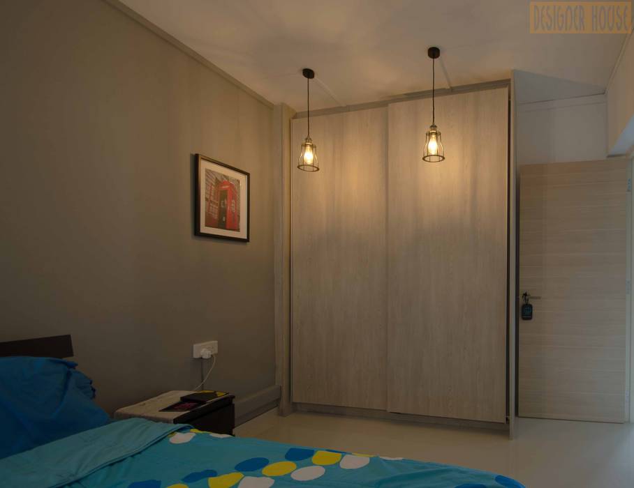 Potong Pasir Renovation, Designer House Designer House Minimalist bedroom Lighting