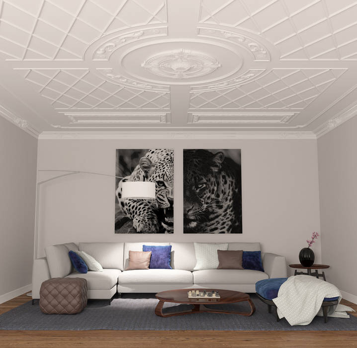 Gaudi - Walls and Ceilings, House Frame Wallpaper & Fabrics House Frame Wallpaper & Fabrics Commercial spaces Gastronomy