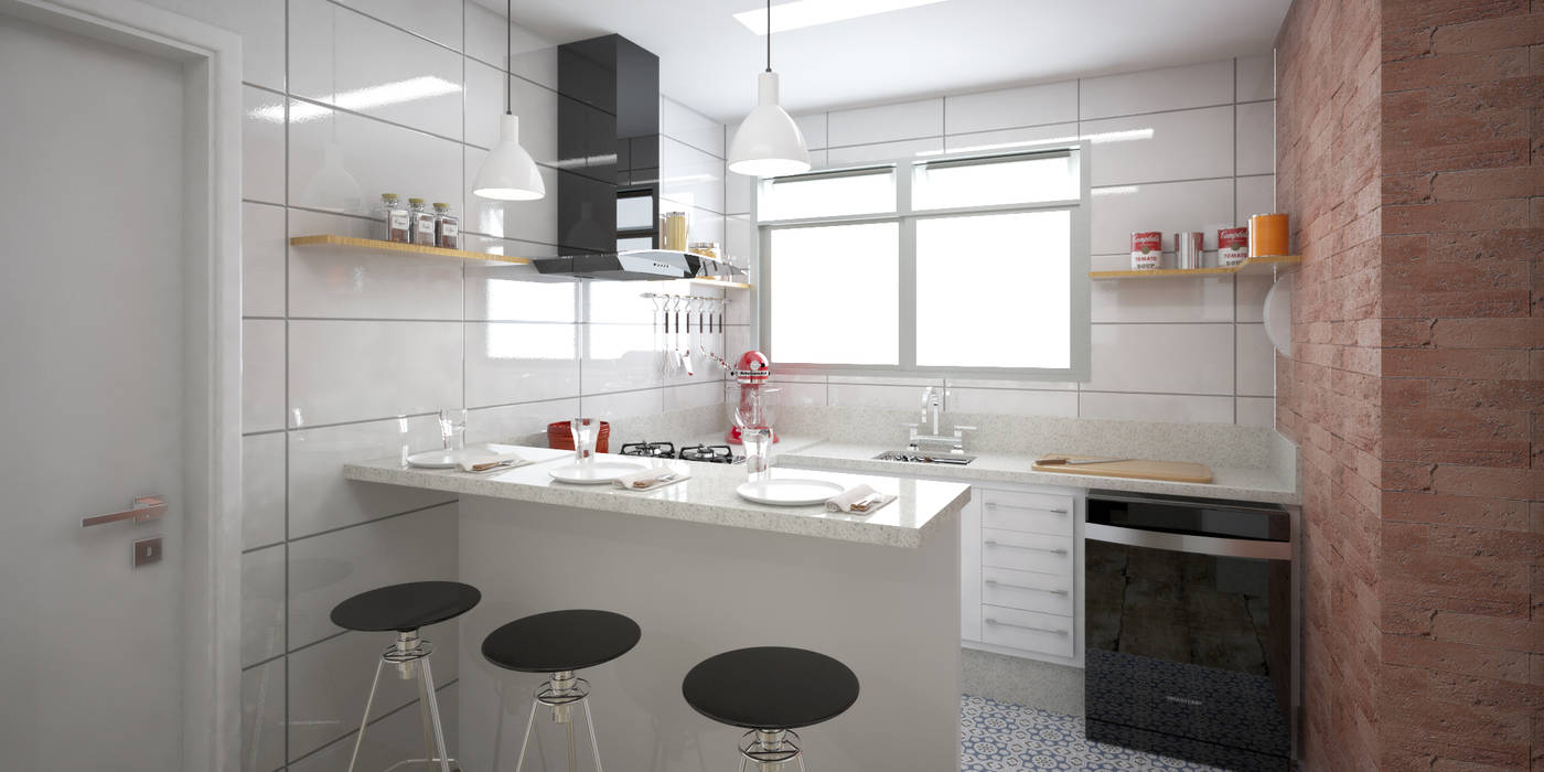 homify Modern style kitchen