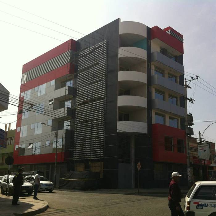 Hotel Plaza Sur Tacna, Diseño Integral y Construcción S.A.C. Diseño Integral y Construcción S.A.C. Ruang Komersial Aluminium/Seng Hotels