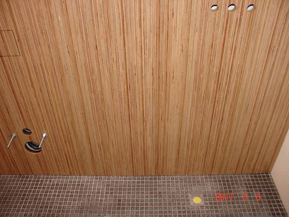 Casa de banho social, Dynamic444 Dynamic444 Modern Bathroom Wood Wood effect