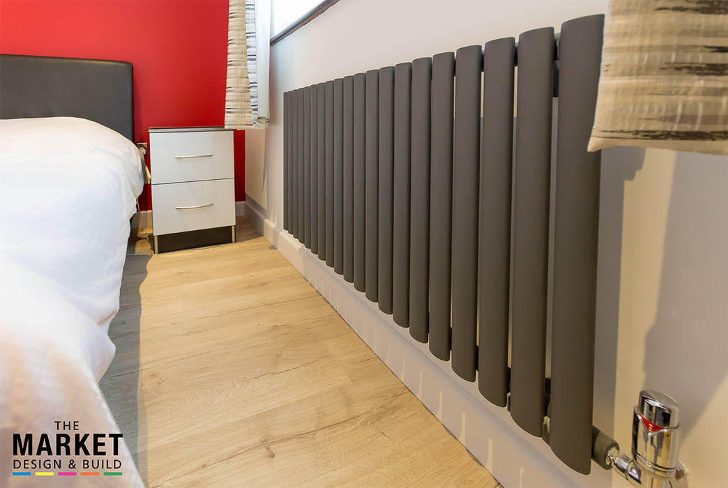 Modern Radiator homify Modern style bedroom