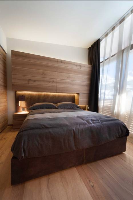 SANKT MORITZ, STUDIO CERON & CERON STUDIO CERON & CERON Modern style bedroom
