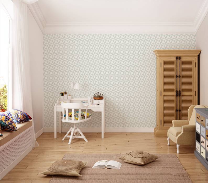 Wallpaper Paper Windmill Humpty Dumpty Room Decoration Scandinavian walls & floors Wallpaper