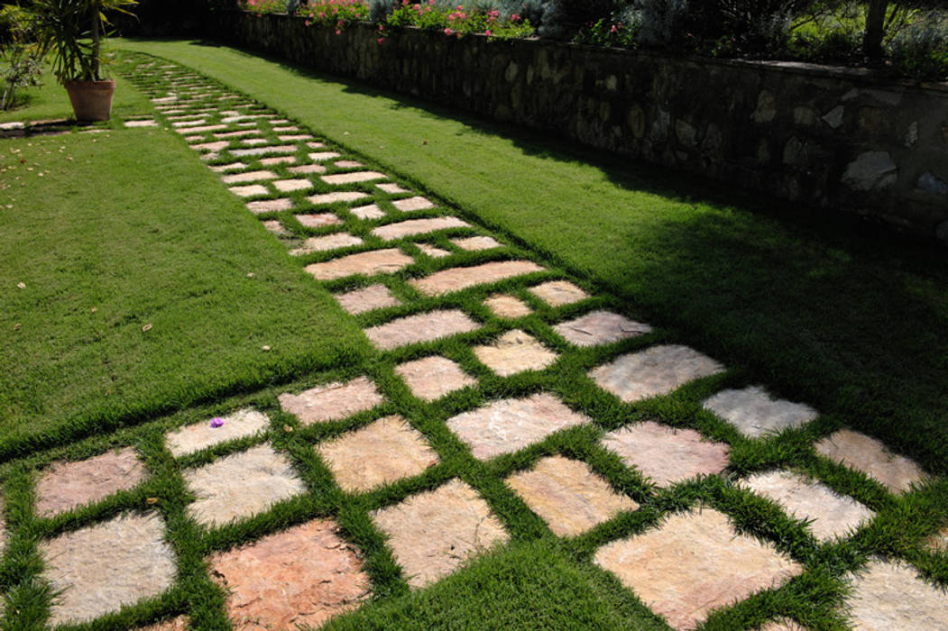 LO STILE TOSCANO, Arte Pietra Arte Pietra Jardines de estilo rústico Piedra