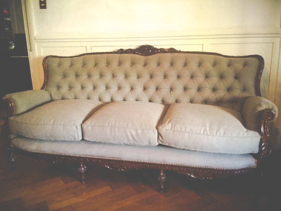 Klasyczny salon od PLATZ Klasyczny