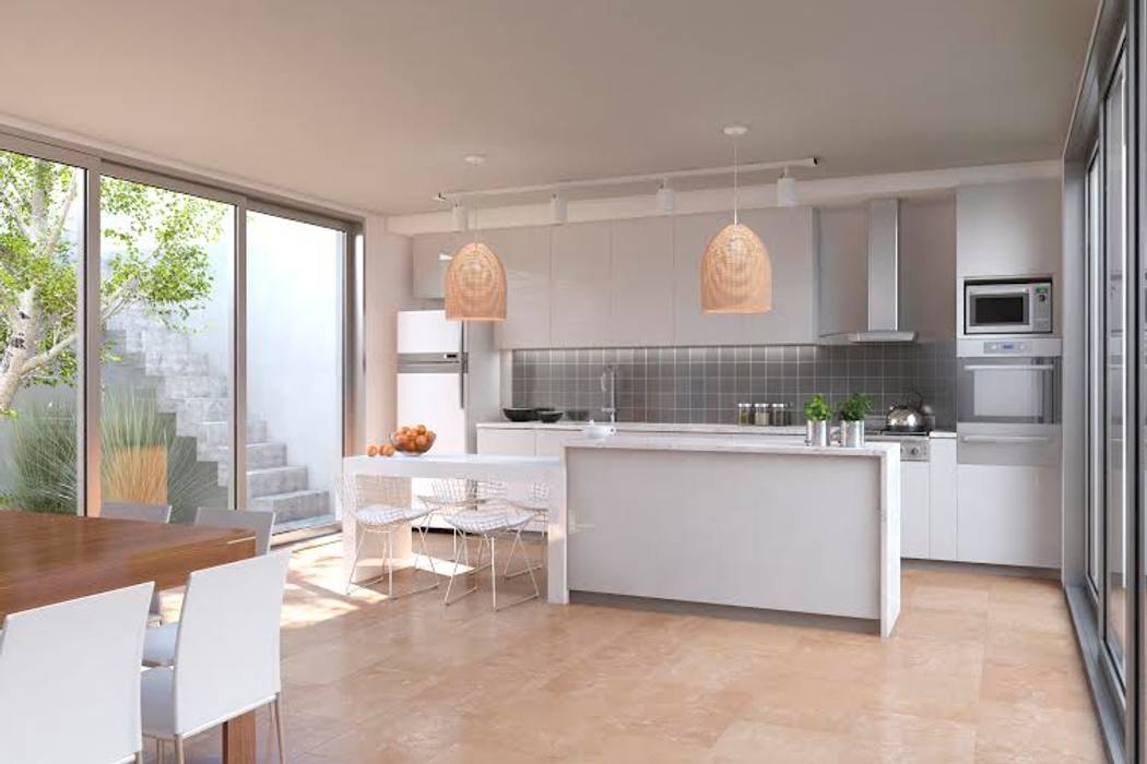Cocina cocinas modernas: ideas, imágenes y decoración de proyectarq