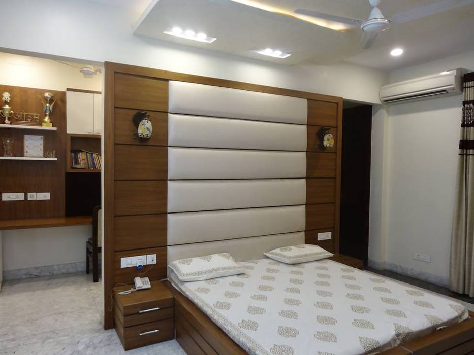 Residence at Meerut, Interiors Planet Interiors Planet Modern style bedroom