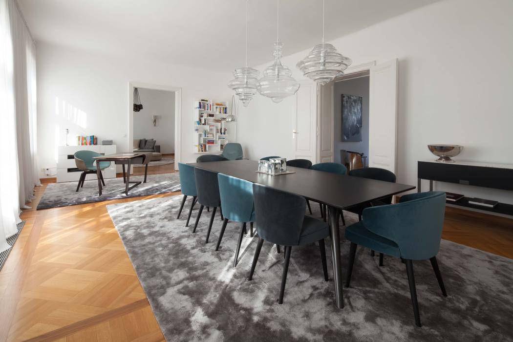 Apartment M , destilat Design Studio GmbH destilat Design Studio GmbH Modern dining room