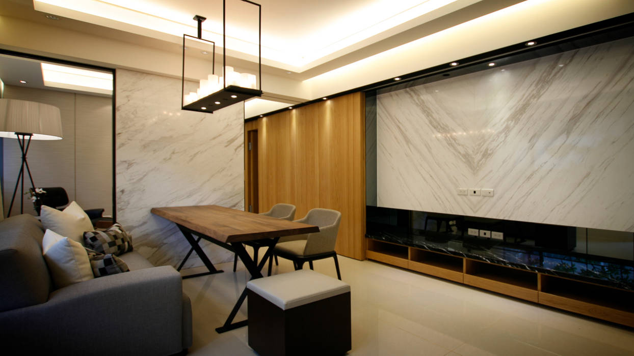 BRAVO INTERIOR DESIGN & DECO ZEN STYLE 璞碩室內裝修設計工程有限公司 Modern living room