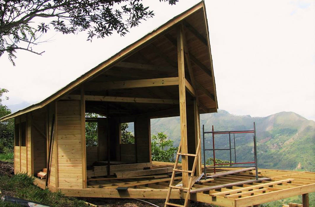 Suite de madera TdE, Taller de Ensamble SAS Taller de Ensamble SAS บ้านและที่อยู่อาศัย ไม้ Wood effect
