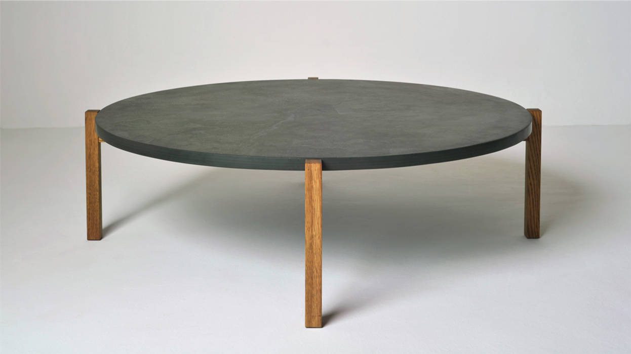 Live Coffee Table www.mezzanineinteriors.co.za Modern living room Slate Side tables & trays