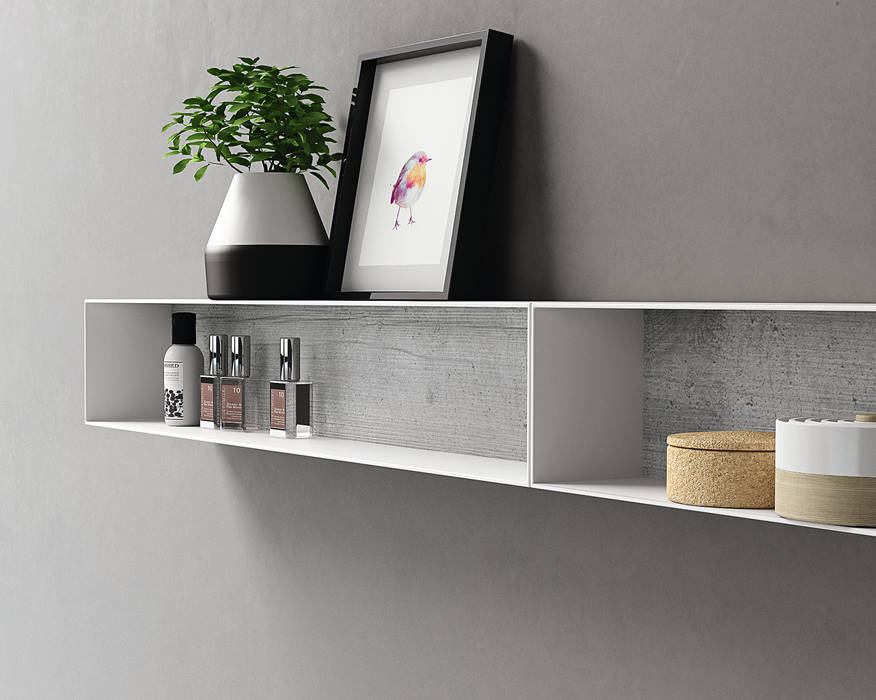 homify Modern bathroom Storage